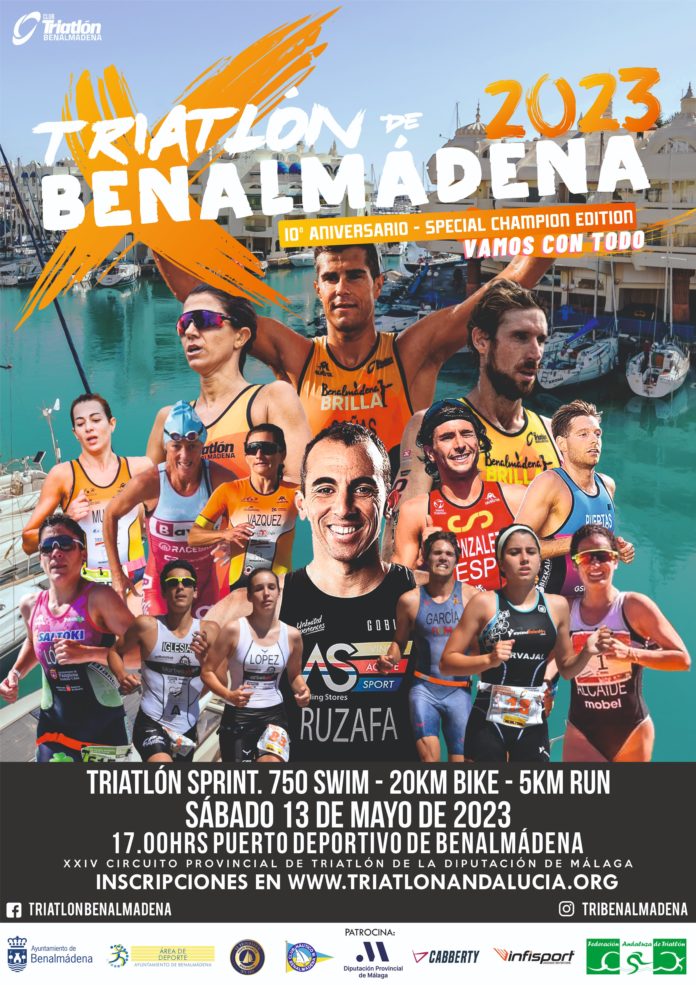 CARTEL TriatlónBenalmádena23 V2