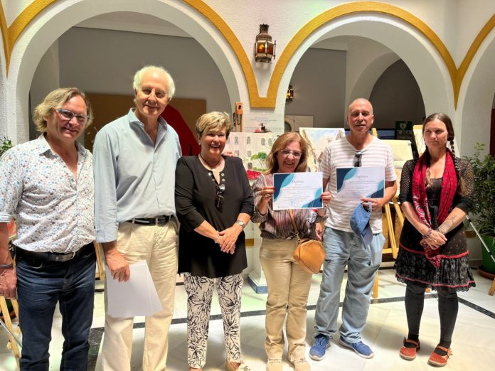 FOTO PREMIADOS III CONCURSO DE PINTURA RÁPIDA