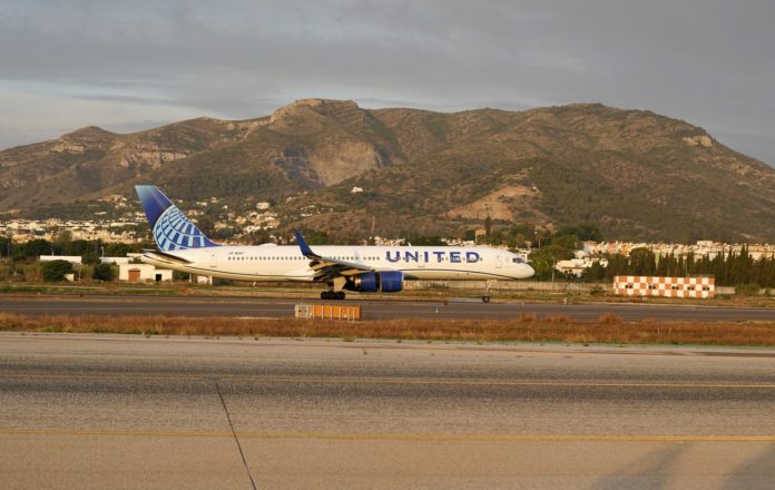 United Airlines EWR-AGP first arrival 1 June 2023c
