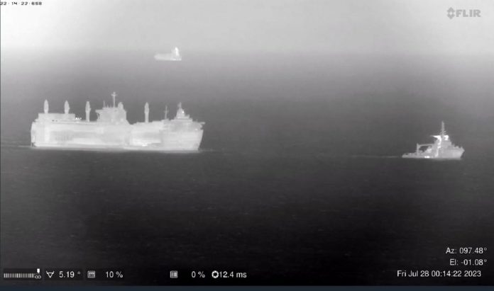 230728 - Fjord (OS 35) partiendo Gibraltar