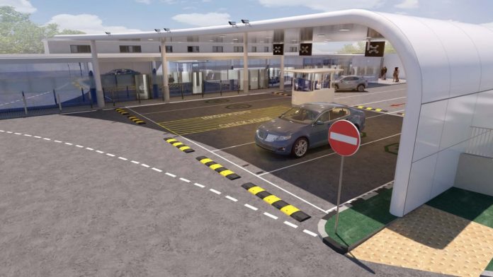 Recreación nuevas instalaciones frontera Gibraltar (1)