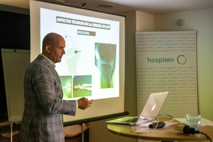 Hospiten _ Dr. Manuel Vides _ Curso artroscopia de rodilla