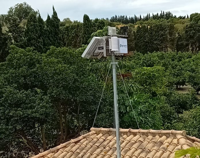 Dispositivo instalado por Agrojardín