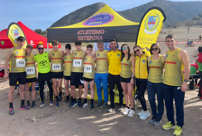 Presencia Club Atletismo Estepona en Cpto Andalucía Cross