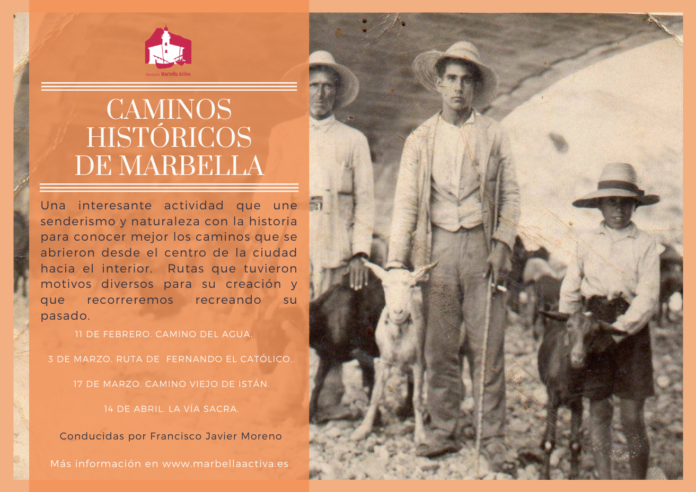 Cartel Caminos históricos