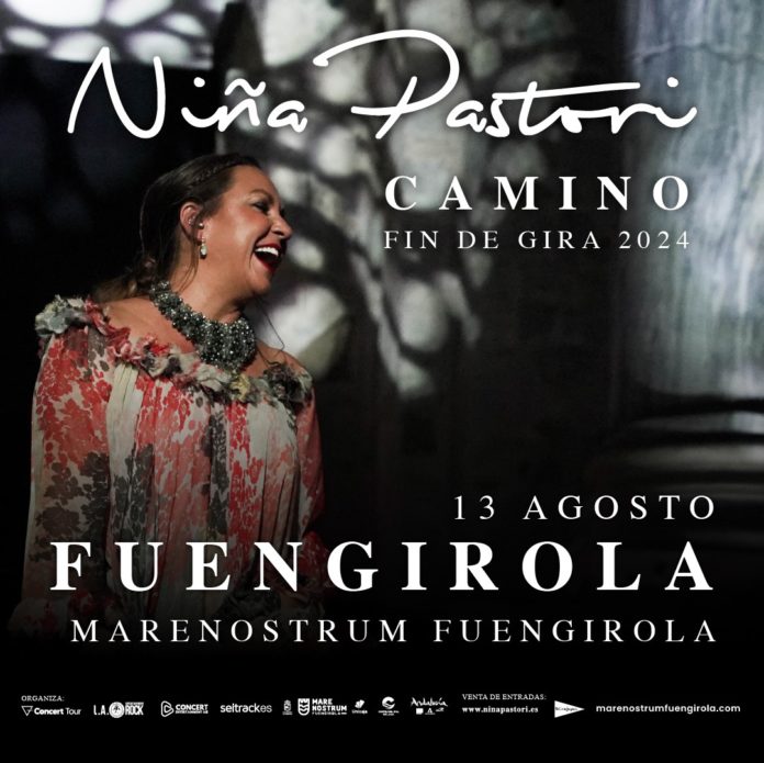 Foto cartel Niña Pastori