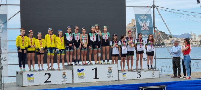 Bronce para las chicas Serman Triatlon Marbella