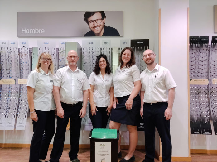 Reciclaje de gafas Specsavers Ópticas Fuengirola