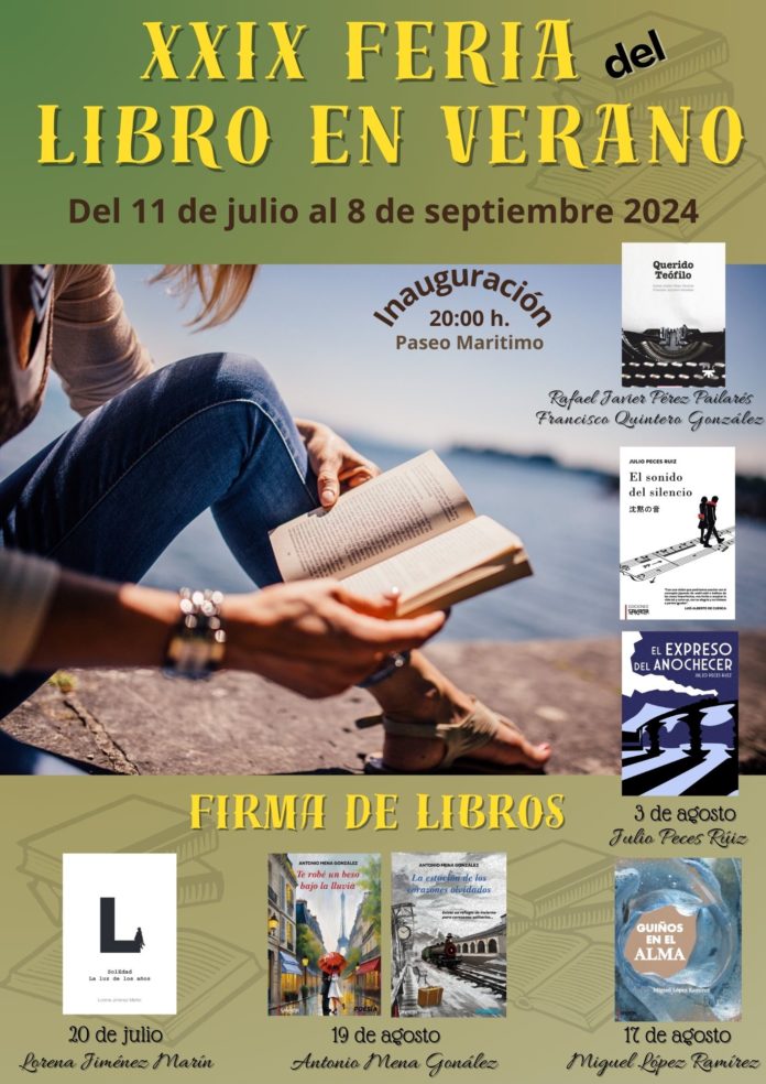 Cartel XXIX Feria del Libro en Verano