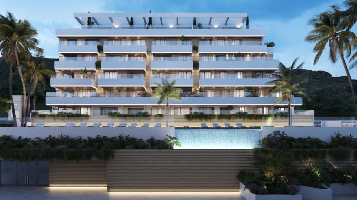 infografía Garden Living Torremolinos Exterior
