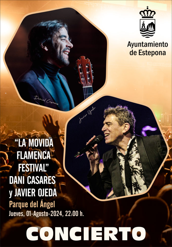 Cartel Concierto Dani Casares - Javier Ojeda