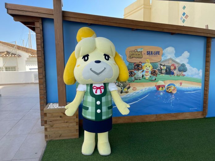 ANIMAL CROSSING EN SEA LIFE
