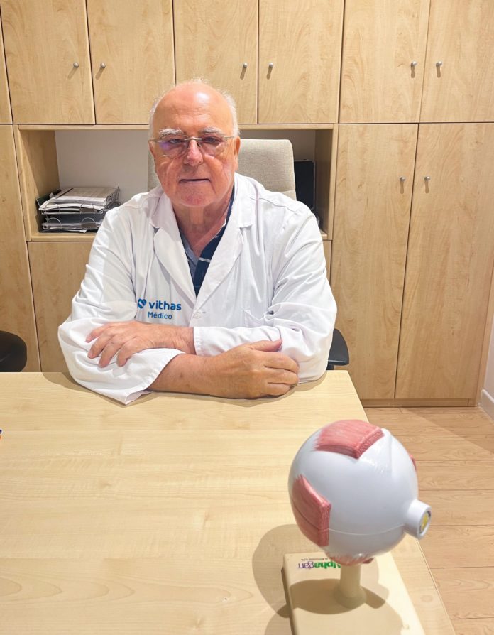 Dr. Angel Cilveti, jefe del servicio de oftalmología de Vithas Xanit Estepona