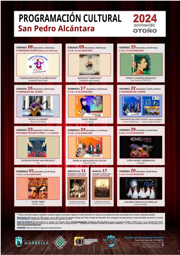 programa cultural San Pedro