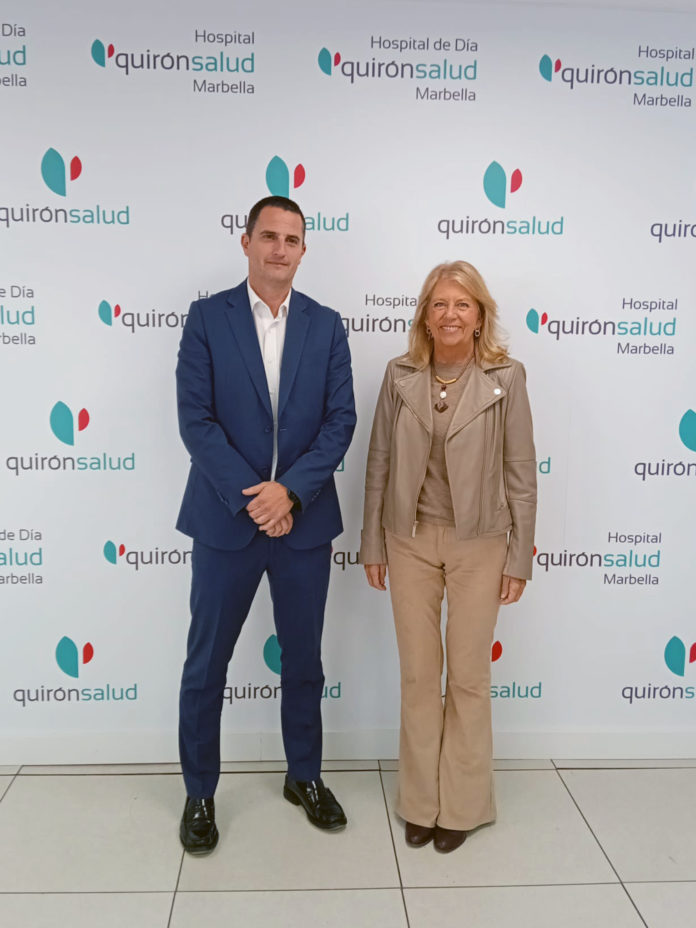 encuentro alcaldesa gerente hospital quironsalud marbella press vert