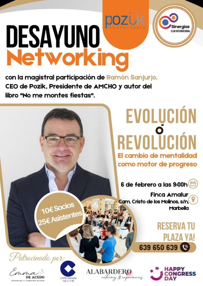 cartel del desayuno networking