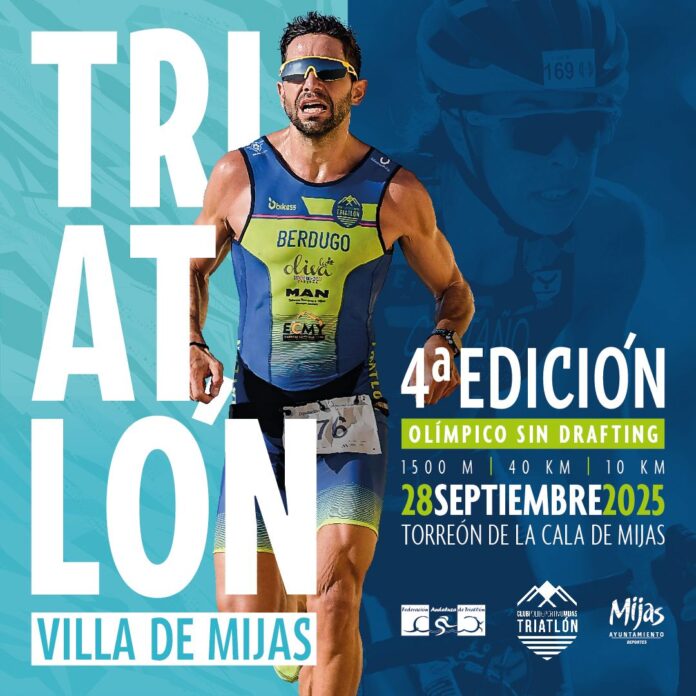 Cartel IV Triatlón Villa de Mijas