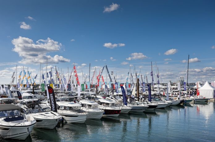 Puerto deportivo construido para el Salón Náutico Southampton