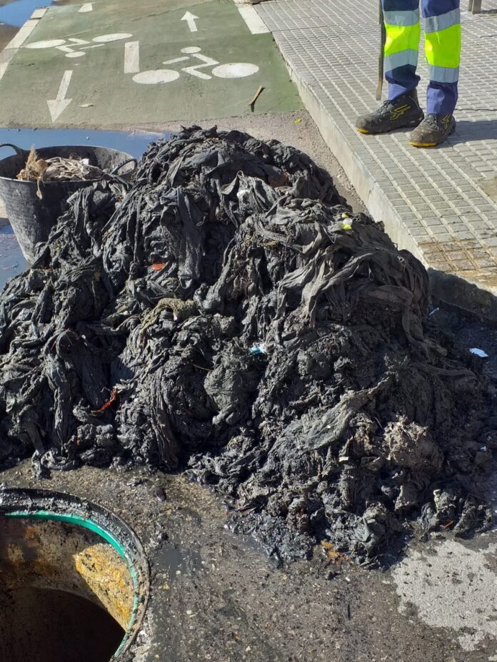 Un Monstruo de las Toallitas encontrado en la red
